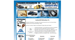 Desktop Screenshot of locksmithrichardsontx.com